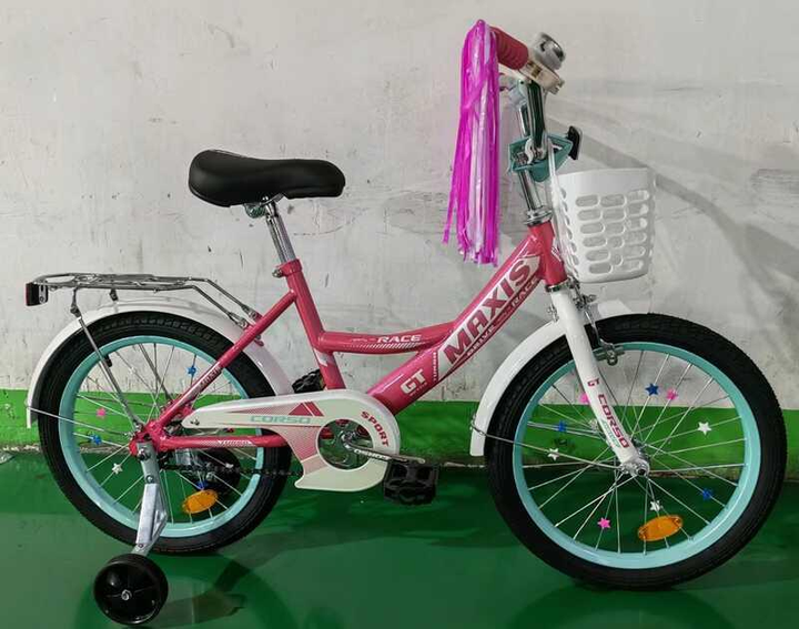 Велосипед детский 18" дюймов 2-х колесный "CORSO" MAXIS CL-18164 ...