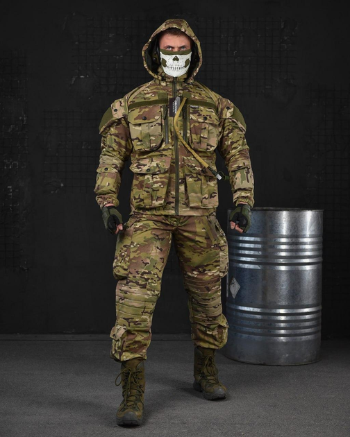 Тактический штурмовой костюм Горка Oblivion с усиленными коленями и гидратором M мультикам (85607) - изображение 1