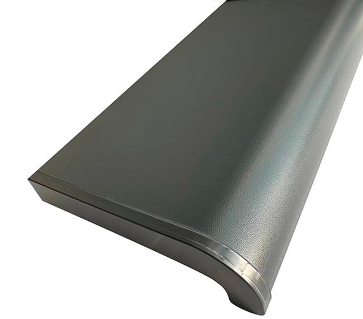Підвіконня Silver Tech антрацит 450*1000 - зображення 1