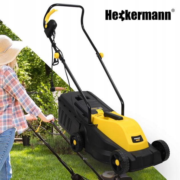 Газонокосилка электрическая Heckermann QT3022 - изображение 6