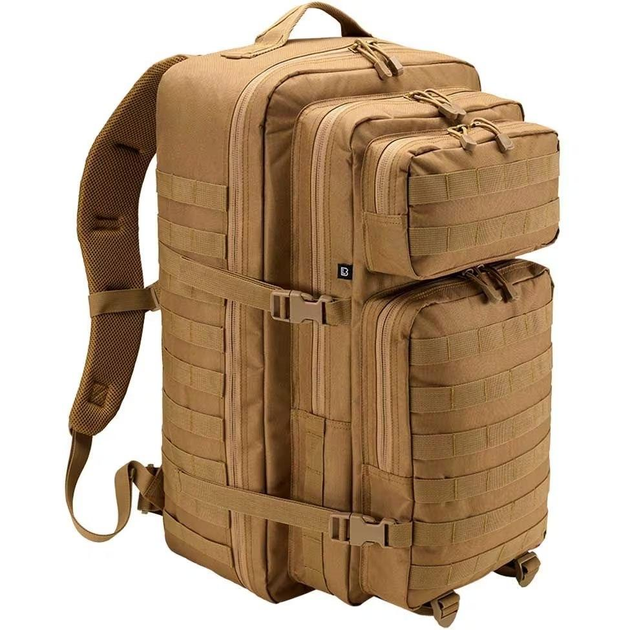 Тактический военный рюкзак Brandit US Cooper 65л, армейский рюкзак, койот - изображение 1