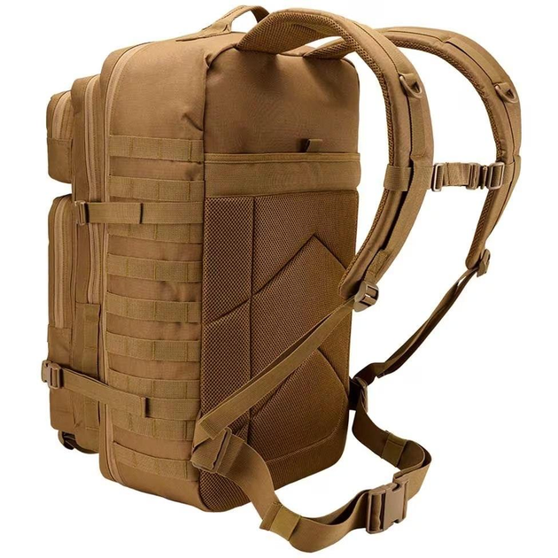 Тактический военный рюкзак Brandit US Cooper 65л, армейский рюкзак, койот - изображение 2