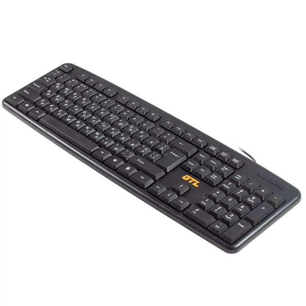 Клавиатура GTL 8125 Black, USB, Standard Office - изображение 3