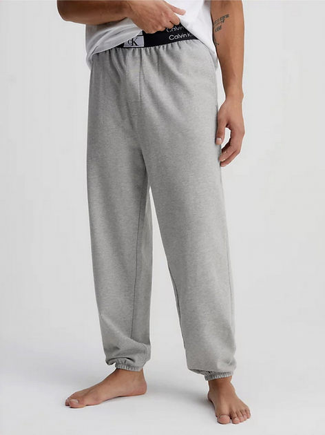Spodnie dresowe męskie Calvin Klein Underwear 000NM2393E-P7A XL Szare (8720107551886) - obraz 1