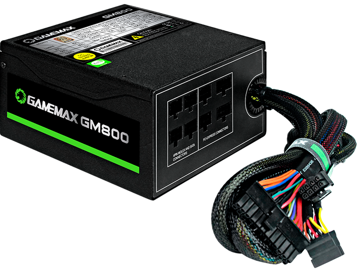 Блок питания Gamemax 800W (GM-800) - Фото 4 Блок питания Gamemax 800W (GM-800) - изображение 4