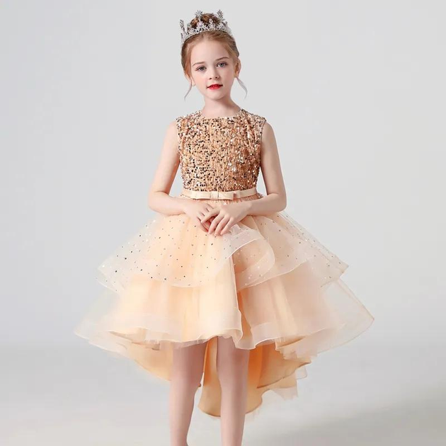 Платье на девочку Рози 116 персиковое от продавца: ChildСlotheShoes – в ...