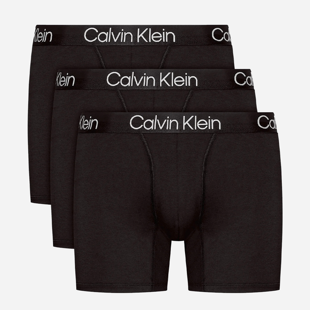 Zestaw majtek szorty Calvin Klein Underwear 000NB2971A-7V1 XL 3 szt Czarny (8719854639299) - obraz 1