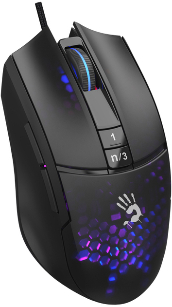 Мышка A4Tech L65 Max Bloody Honeycomb Черная 260536 - изображение 8