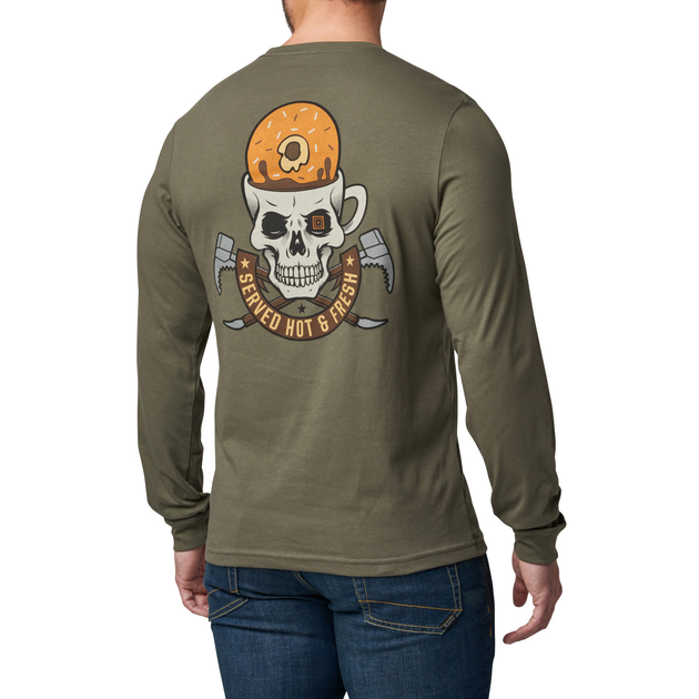 Реглан 5.11 Tactical Served Fresh Long Sleeve RANGER GREEN M (72560-186) - изображение 2