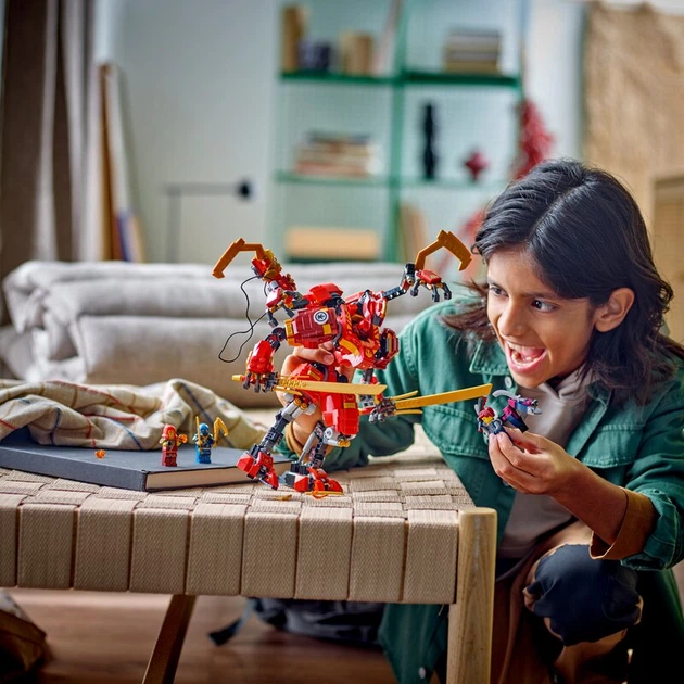 Конструктор LEGO Ninjago Робот-скалолаз ниндзя Кай 623 детали