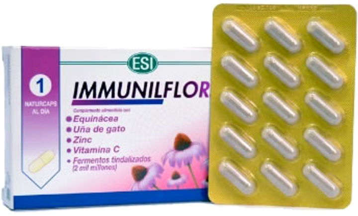 Дієтична добавка Esi Immuniflor With Herbal Extracts 30 шт (8008843007646) - зображення 1