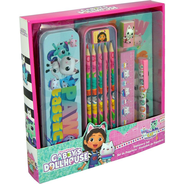 Zestaw piśmienniczy Kids Euroswan Koci Domek Gabi (8435507876896) - obraz 3