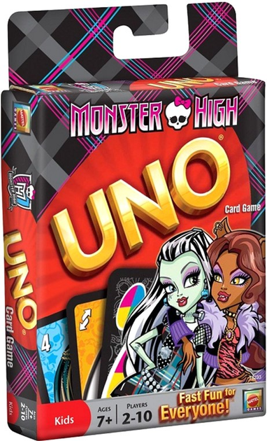 Gra karciana Mattel UNO Monster High (0027084936650) - obraz 1