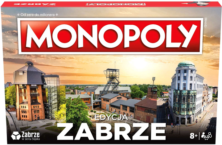 Настільна гра Winning Moves Monopoly Zabrze (5036905053754) - зображення 1