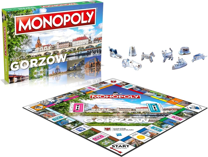 Gra planszowa Winning Moves Monopoly Gorzów Wielkopolski (5036905053853) - obraz 2