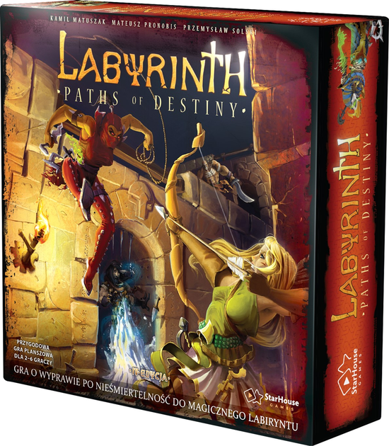 Gra planszowa StarHouse Games Labyrinth Paths of Destiny (5904261032075) - obraz 1