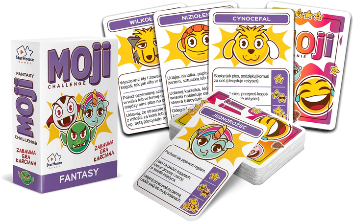 Gra karciana StarHouse Games Moji Challenge Fantasy (5904261032150) - obraz 4