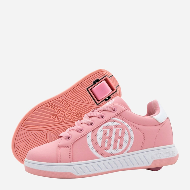 Дитячі роликові кросівки для дівчинки Breezy Rollers 2191841 34 Рожевий/Білий (7000002459335) - зображення 2