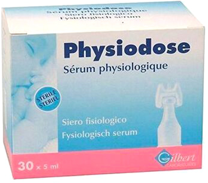 Fizjologiczne serum solne Phisiodose Physiological 30 x 5 ml (3518646266362) - obraz 1