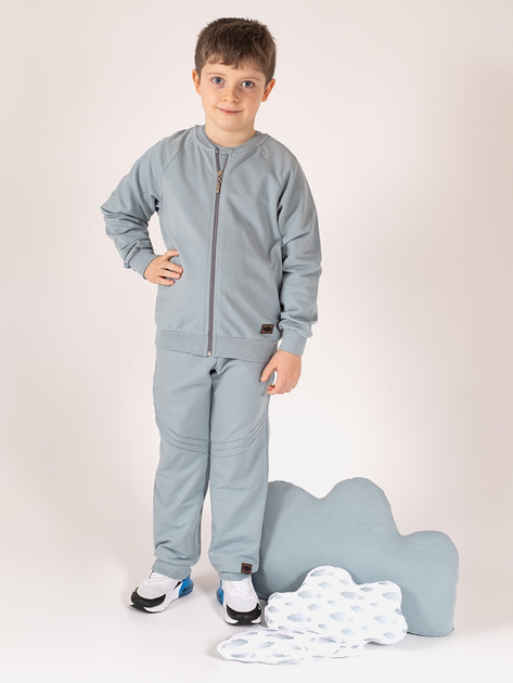 Дитячі спортивні штани для хлопчика Nicol 205275 86 см Сірі (5905601016960) - зображення 2