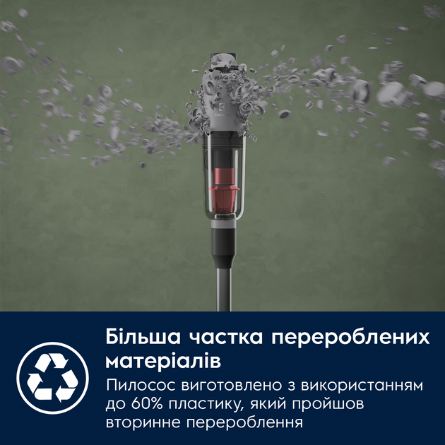 Акумуляторний пилосос Electrolux EP71AB14UG - зображення 14
