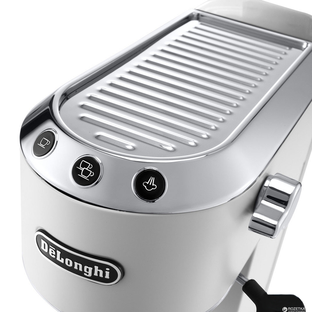 Кавоварка рожкова Delonghi EC685.W - зображення 5