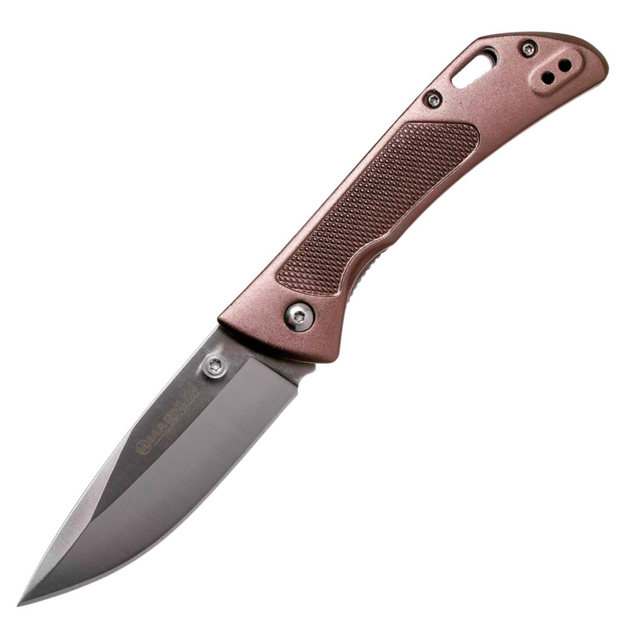 Нож складной Boker Magnum Advance Checkering (длина 190 мм, лезвие 85 мм), бронзовый - изображение 1