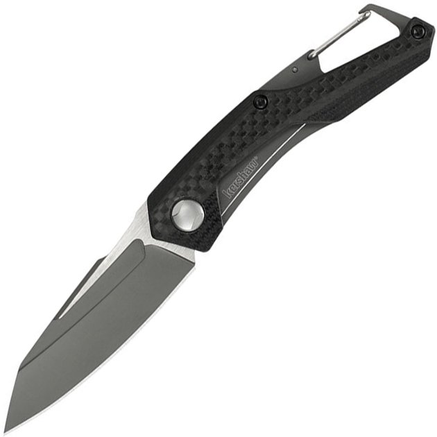 Нож складной Kershaw Reverb (длина:156мм, лезвие: 64мм), черный - изображение 1