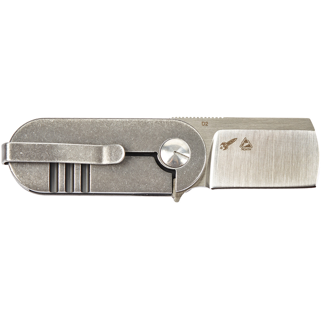 Нож складной Boker Plus Suiseki (длина: 107мм, лезвие: 39мм), серый - изображение 2