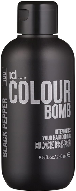 Balsam tonujący do włosów IdHair Colour Bomb Black Pepper 250 ml (5704699873079) - obraz 1