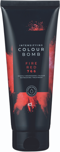 Balsam tonujący do włosów IdHair Colour Bomb Fire Red 766 200 ml (5704699876315) - obraz 1