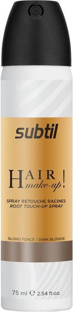 Spray tonujący do korzeni Subtil Hair Make Up Dark Blonde 75 ml (3242170666632) - obraz 1