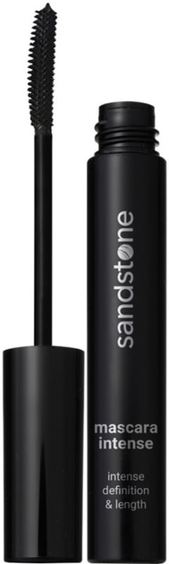 Туш для вій з підкручувальним ефектом Sandstone Mascara Intense 01 Black 8 мл (5713584001336) - зображення 1