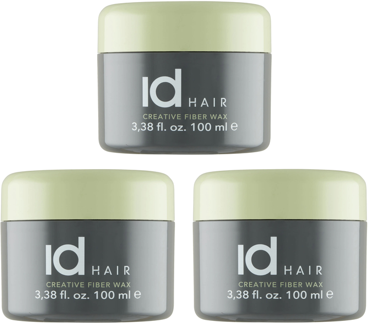 Віск для волосся IdHair Creative Fiber Wax 3 x 100 мл (5704699872638) - зображення 1