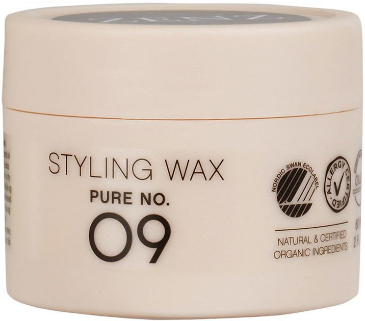 Віск для волосся Zenz Organic Styling No 9 Wax Pure 60 мл (5715012000416) - зображення 1