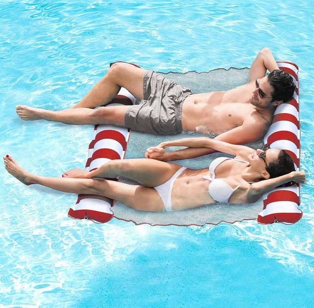Надувний гамак для басейну Mikamax XXL (8719481358228) - зображення 3