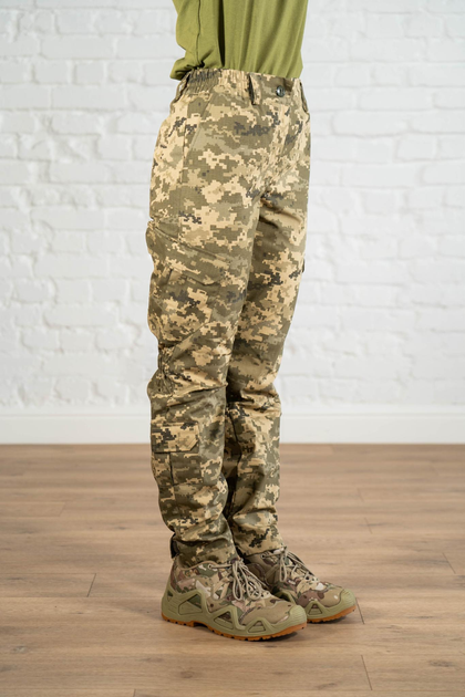 Жіночі тактичні штани ріп-стоп з кишенями літні tactical Піксель (667) , 3XL - зображення 2