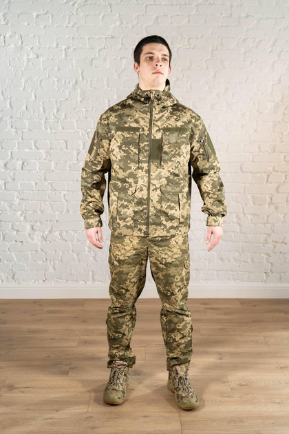 Армійська форма куртка Гірка зі штанами ріп-стоп tactical Піксель (593) , M - зображення 1
