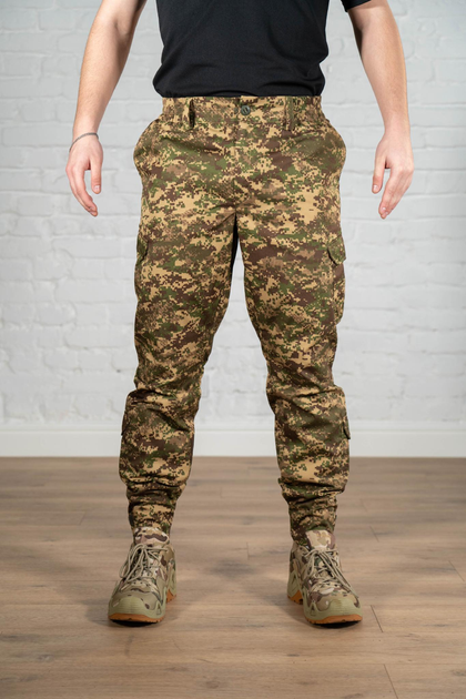 Военные штаны реп-стоп износостойкие tactical летние Хищник (544) , 2XL - изображение 1