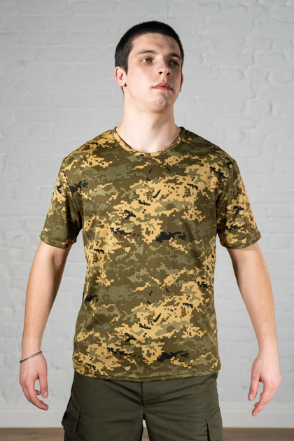 Армейская футболка CoolMax потоотводная Пиксель (529) , 2XL - изображение 1