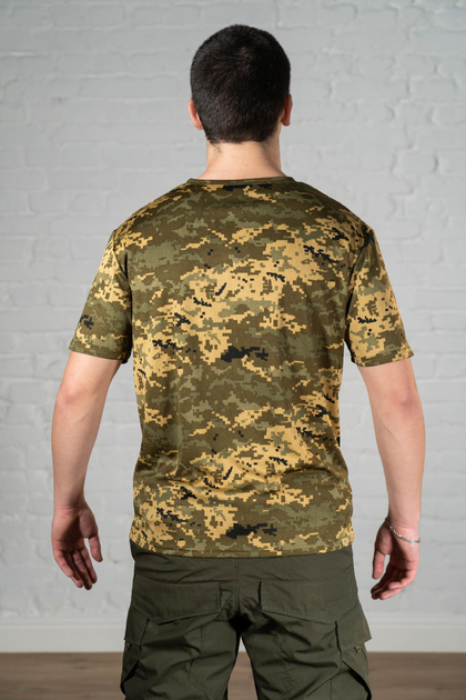 Армейская футболка CoolMax потоотводная Пиксель (529) , S - изображение 2