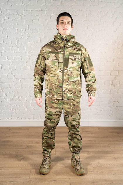 Тактическая форма куртка Горка со штанами tactical рип-стоп Мультикам (592) , 2XL - изображение 1