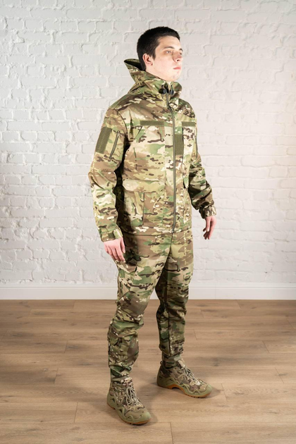 Тактическая форма куртка Горка со штанами tactical рип-стоп Мультикам (592) , 2XL - изображение 2