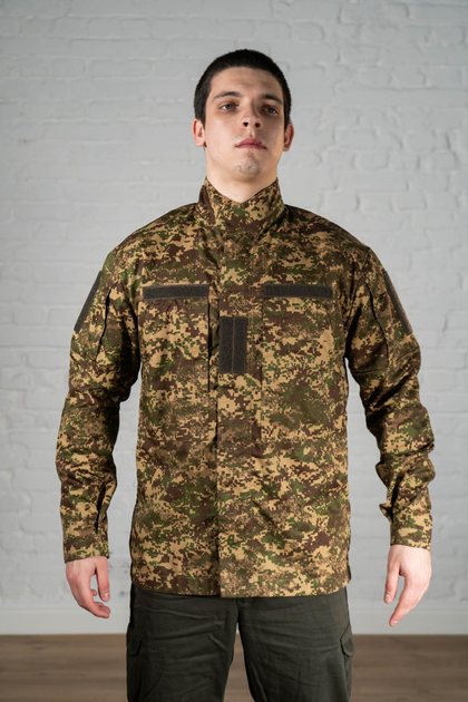 Китель военный с карманами tactical рип-стоп Хищник (499) , 2XL - изображение 1