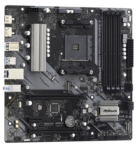Материнская плата ASRock B550M Phantom Gaming 4 - изображение 2
