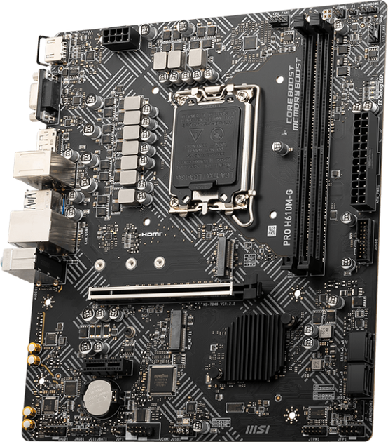 Материнcкая плата MSI PRO H610M-G (911-7D46-075) - изображение 2