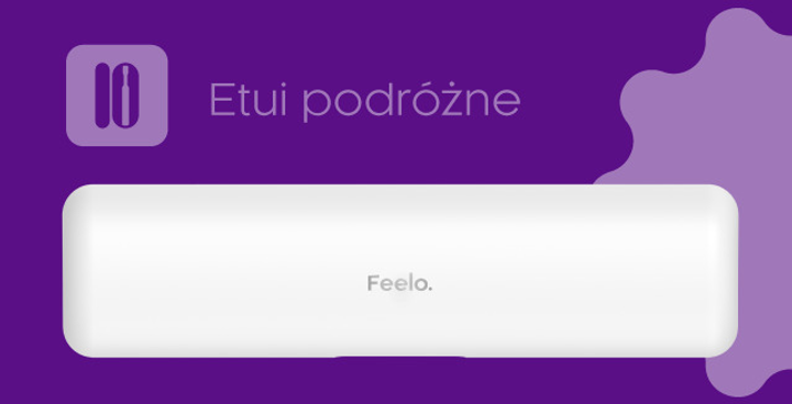 Elektryczna szczoteczka do zębów Feelo Easy (5907688751031) - obraz 7