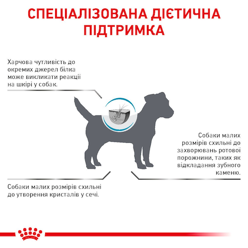 Сухой лечебный корм Royal Canin Hypoallergenic Small Dog для собак мелких пород при аллергие 1 кг (арт 3952010) - изображение 5
