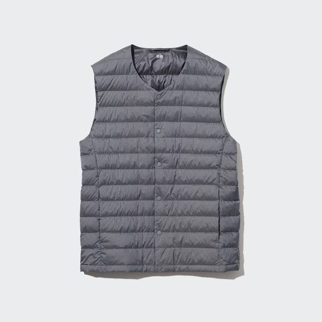 Теплый жилет мужской Uniqlo 721223815 XS Серый (1159800497) – Брендовая ...