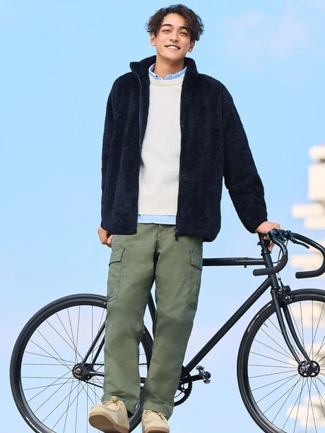 Куртка демисезонная мужская Uniqlo 771313492 M Синяя (1159799907) - изображение 2